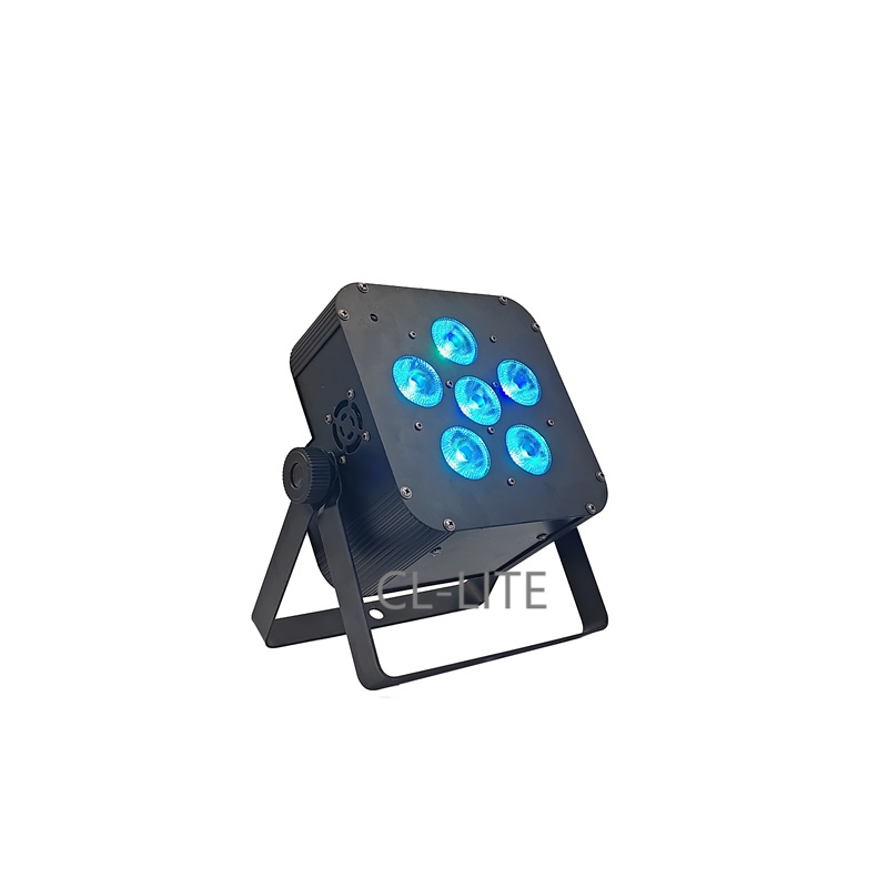 6*6in1 Wireless & Battery Powered LED Flat Par Light